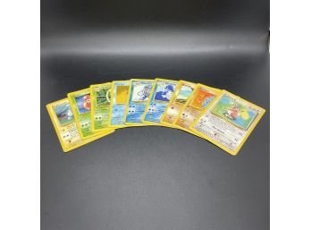 9 Pokemon Cards
