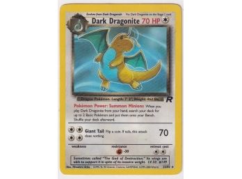 2000 Pokemon Rocket Dark Dragonite