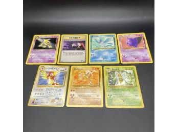 7 Rare Pokemon Cards