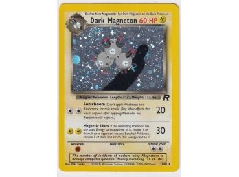 2000 Pokemon Rocket Dark Magneton