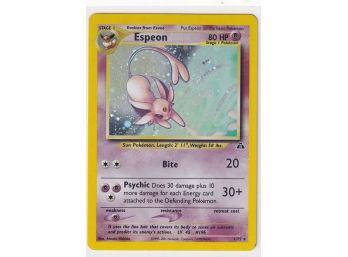 2001 Pokemon Espon Holo Card