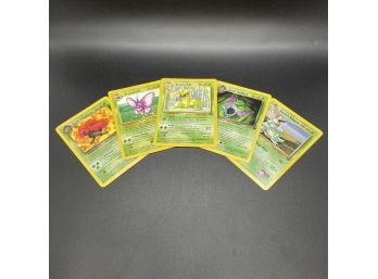 5 Rare Grass Type Pokemon Cards