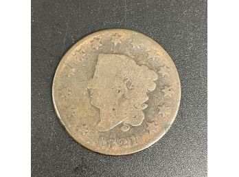 1821 Coronet Liberty Head Large Cents