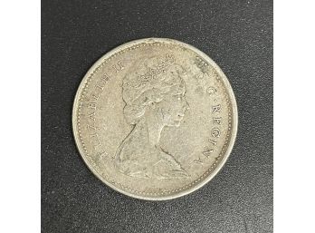 1965 Silver Canadian Quarter Elizabeth II