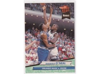 1993 Fleer Ultra Shaquille O'neal Rookie Card