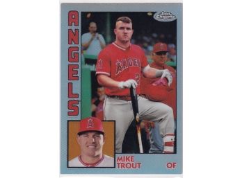 2019 Topps Chrome Mike Trout