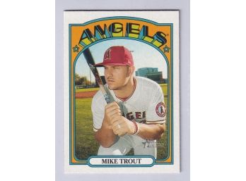2021 Topps Heritage Mike Trout