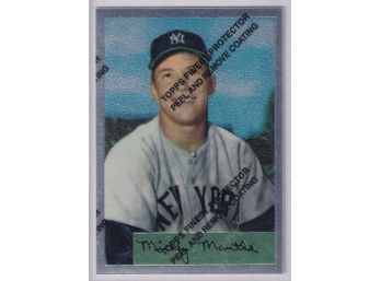 1996 Topps Mickey Mantle Commemorative Card