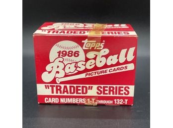 1986 Topps Traded Series Set
