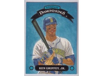 1992 Leaf Donruss Diamond Kings Ken Griffey Jr