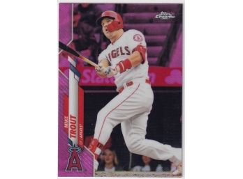 2020 Topps Chrome Mike Trout Chrome Refractor