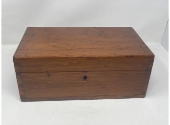 Antique Dovetailed Box - No Key