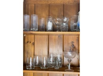 Very Large Glassware Lot - All Included