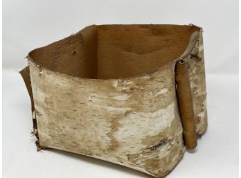 Antique Native American Birch Bark Basket