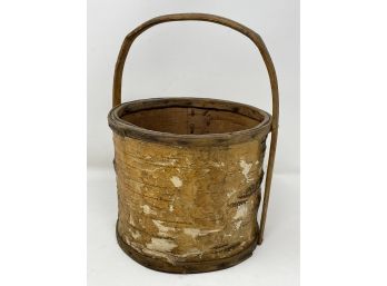 Antique Bark Basket - Circa 1900