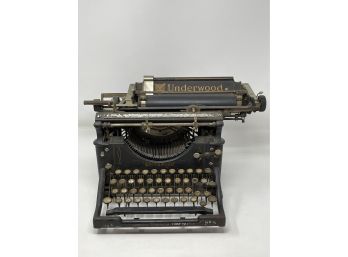 Antique Underwood Typewriter Number 5 - As Is