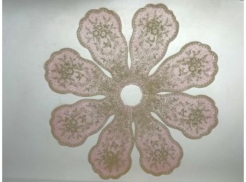 Victorian Lace Collar - Design With Floral And Bird Attributes