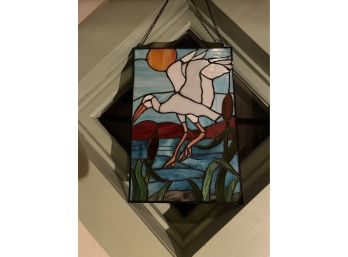 Vtg Stained Glass