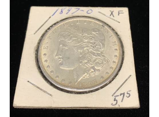 1897-O Morgan Head Silver Dollar