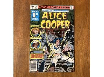 Marvel Premiere #50 Alice Cooper 1st Comic Book Appearance!