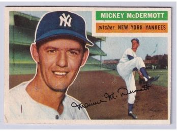 1956 Topps Mickey McDermott