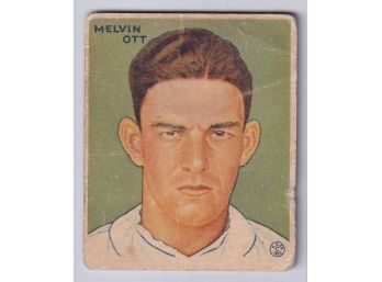1933 Goudey Melvin Ott
