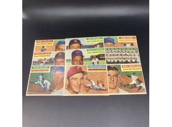 9  1956 Topps Baseball Cards