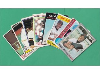 8 Willie McCovey Baseball Cards
