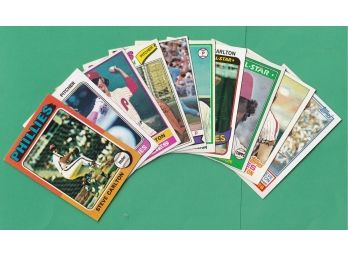 Multiple Steve Carlton Baseball Cards