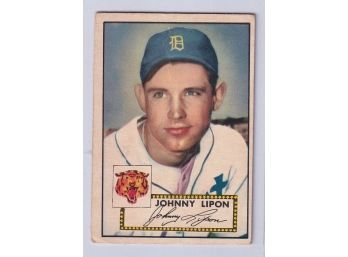 1952 Topps Johny Lipon