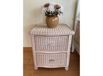 Wicker Side Table