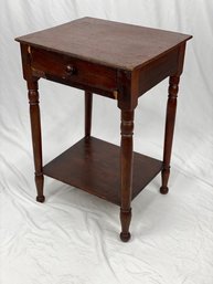 Antique Sheraton One Drawer Stand