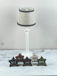 Accessory Table Lamp And Decorative Accents