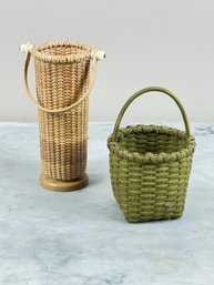 Two Small Decorative Baskets