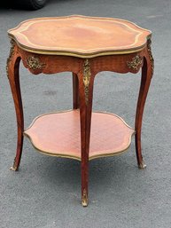 French Louis XIV Baroque Style Parquet Lamp Stand