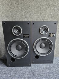 A3 - Technics SB-L40 Two Way Speaker Pair - Tested Working - 13'x9'x24' - LOCAL PICKUP ONLY