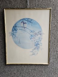 A12 - J. Cheng Print Framed - 16.75'x20.75' - LOCAL PICKUP ONLY