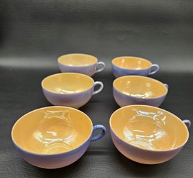 A19 - Lusterware - Translucent - Tea Cups - No Saucers - 4'x2' - LOCAL PICKUP ONLY