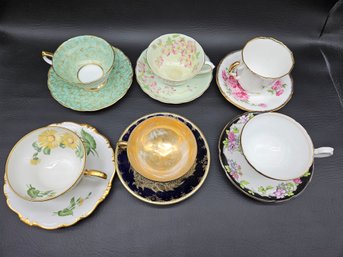 S37 - Teacup And Saucer Lot #2 - 5.5'to6'x2.5' - Tuscan - Statley - Others - LOCAL PICKUP ONLY