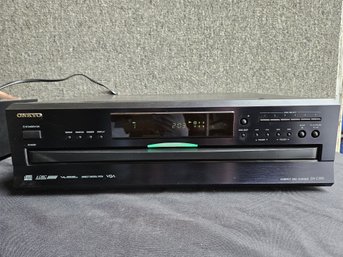 S55 - Onkyo DX-C390 - 6 Disc CD Changer - Tested And Working - LOCAL PICKUP ONLY