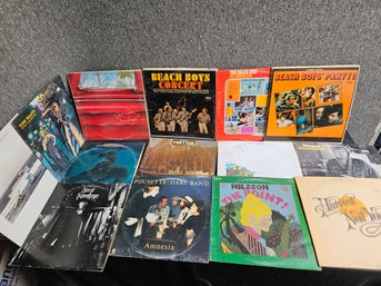 S60 - Light Rock /Beach Boys Record Lot - Good Condition - LOCAL PICKUP ONLY