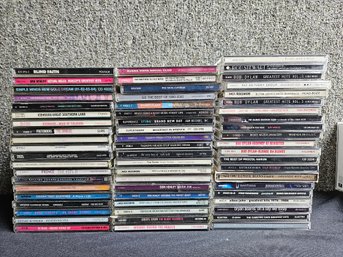 S68 - CD Lot Various Rock Artists - AS-Found Condition Varies