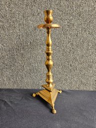 B56 - Cast Brass Candlestick - 6' X 15.5' - LOCAL PICKUP ONLY