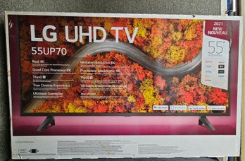 B345 - LG UHD 55' Screen TV Brand New IN The Box - NEVER OPENED! - LOCAL PICKUP ONLY