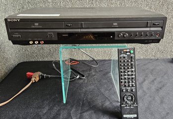 B7 - Sony SLV-380P DVD/Video Recorder (VHS) With Remote - Tested And Working - LOCAL PICKUP ONLY