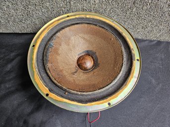 B16 - KLH  Model 6  Single Speaker - 9.5' Diameter - Tested And Working!