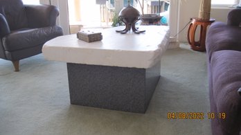 Yule Quarry, Marble Colorado Coffee Table Very Heavy 6x30x36' Base Has Minor Chips LOCAL PICKUP ONLY