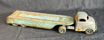 J9 20' Vintage Metal Toy Car Hauler  - LOCAL PICKUP ONLY