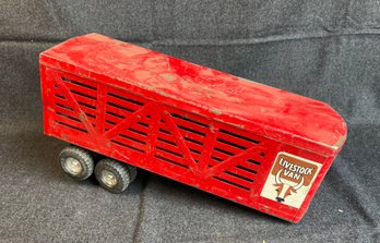 J43 Toy Livestock Van Semi Trailer  19'  - LOCAL PICKUP ONLY