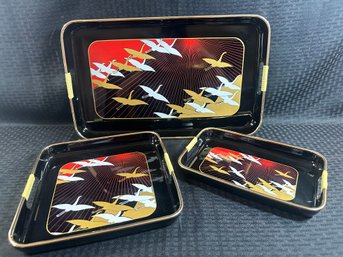 H5 3 Laquerware Trays